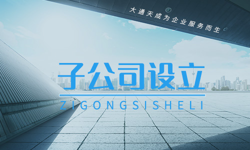 子公司設(shè)立所需材料及子公司設(shè)立條件